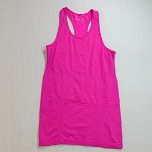 ZYIA Vibrant Pink Racerback Tank Top